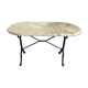 Table bistrot en marbre