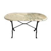 Table bistrot en marbre
