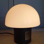 Lampe champignon verre et métal années 60