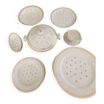 Service de table porcelaine de Limoges 30 pièces