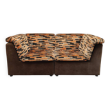 Vintage modular 2 seater sofa 'Graphic'