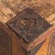 Antique folk art wedding chest (circa 1820)