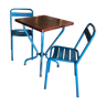 Table avec deux chaises de jardin Tolix