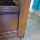 Rare entrance bench - Old chest bench - toy chest - oak color