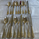 Silver-plated metal cutlery CRISTOFLE