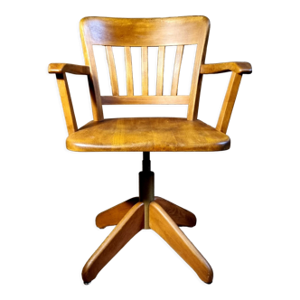 Federdreh rotating office chair by Stoll Giroflex 1963