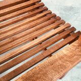 Dutch Modernist Carved Oak Side Chair, 1920s