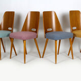 Mid-Century Chairs from ONV Pisek, 1963, Set of 4
