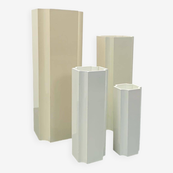 4 nesting vases by Jacques Bédat, 1970s