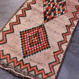 Colorful Boujad Moroccan rug - 121 x 290 cm