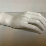 Coat hook representing a hand