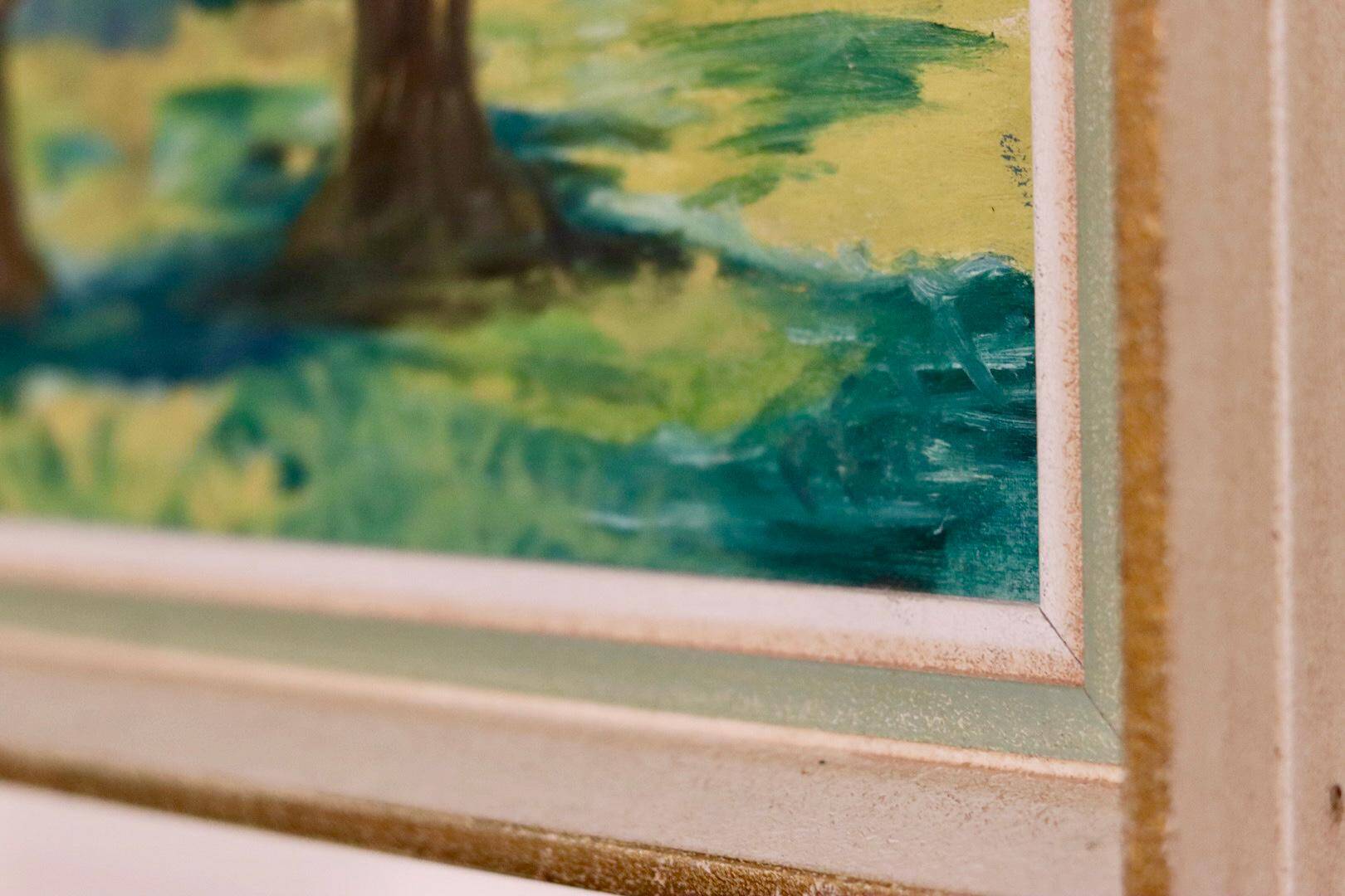 "House darkened by the trees" by A. Akalsson