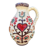 Ceramic jug vase West Germany 1960s