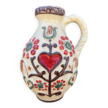 Ceramic jug vase West Germany 1960s
