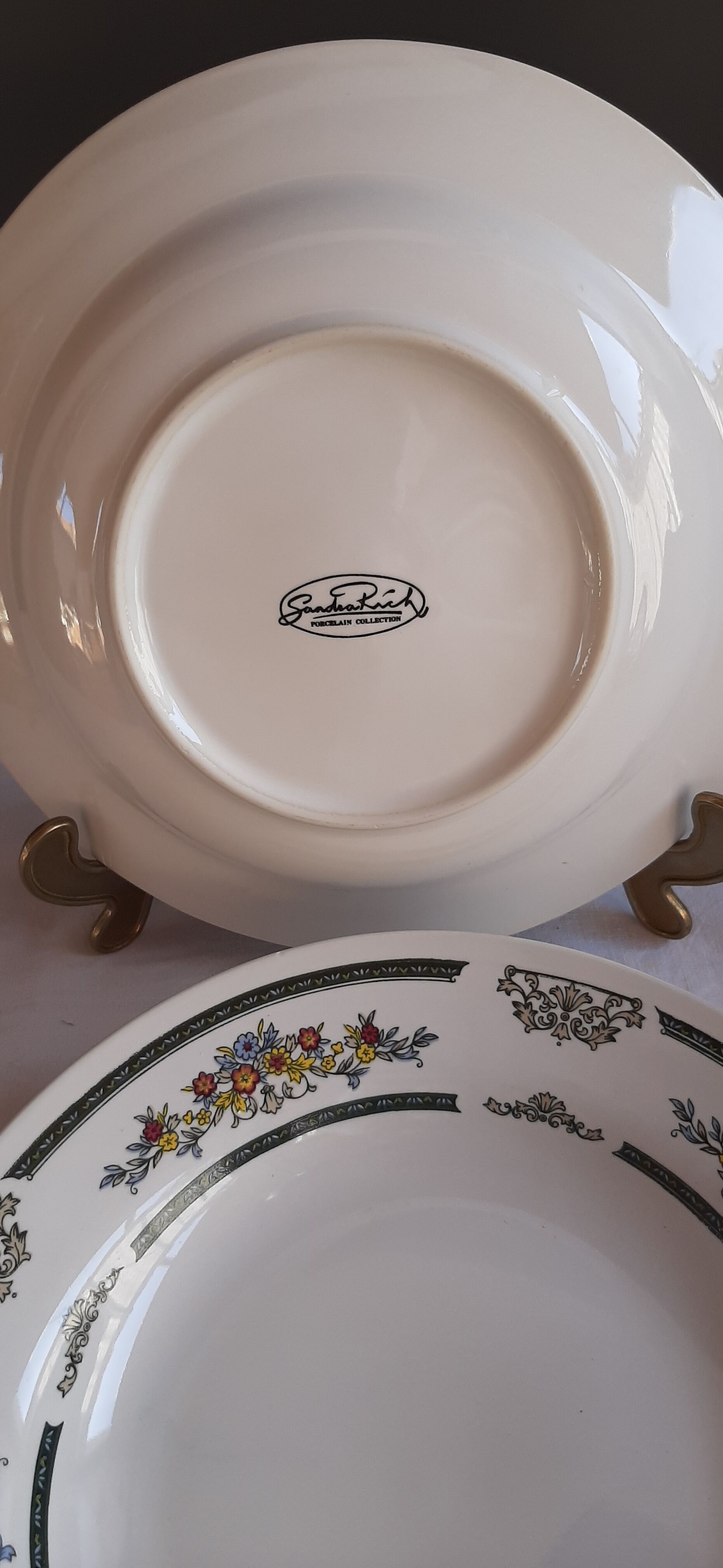 Sandra Rich deep plates