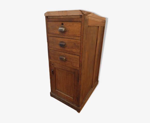 Meuble de métier en bois