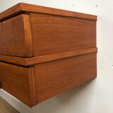 Pair of wall bedside tables