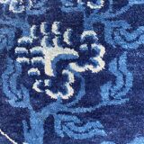 Tapis chinois ancien fait main 70x131 cm