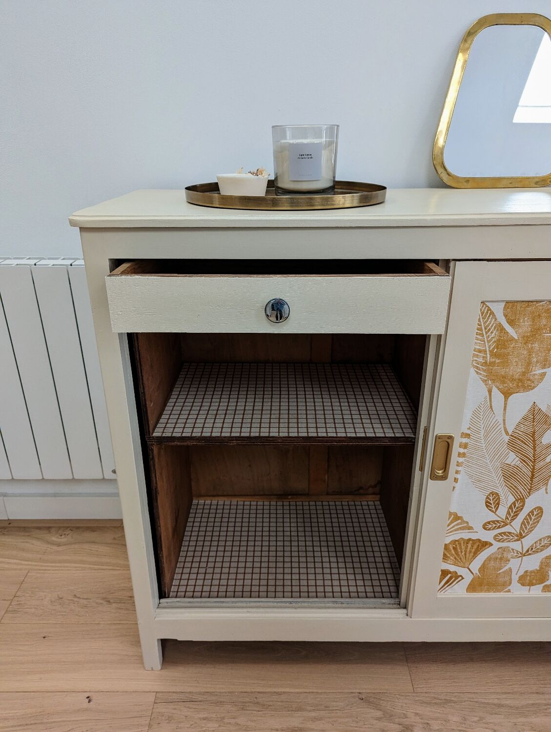 Sideboard with sliding doors