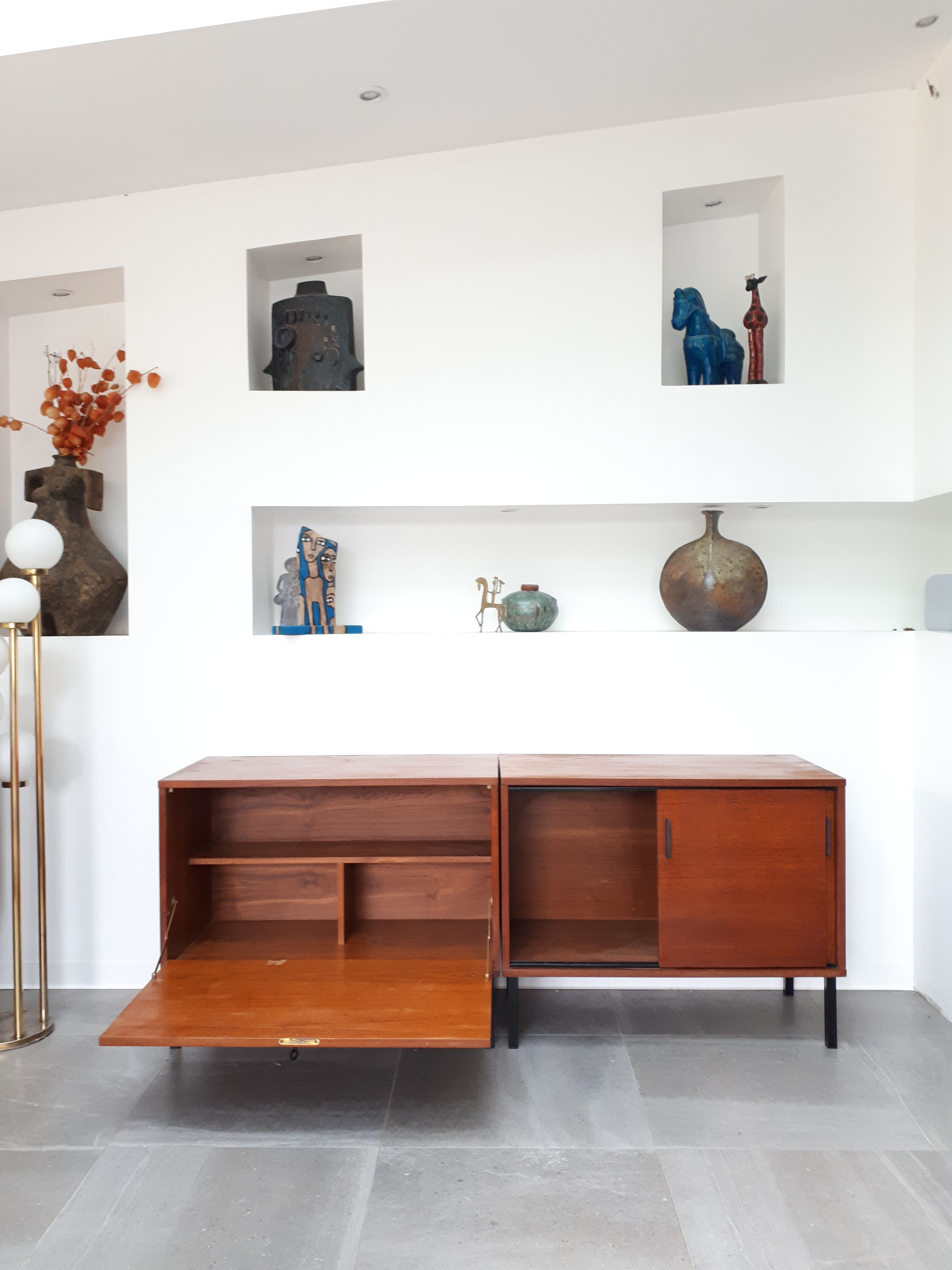 Vintage furniture 2 modules 60s