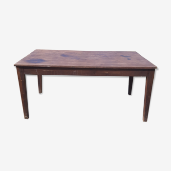 Oak farm table, 2 extensions