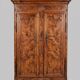 19th century Bressan antique wardrobe in good condition.
