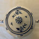 Mossy earthenware cream pot