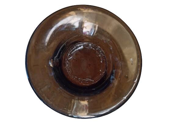 Mouth-blown "Bandor" glass jar