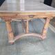 Extendable oak table antique