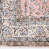 8' x 11' Pink Turkish Vintage Rug - 247x349 cm