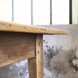 Vintage pine farm table