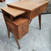 Bureau d'appoint vintage années 1950 à pieds compas