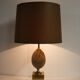 Pair of ostrich egg table lamps, 1960