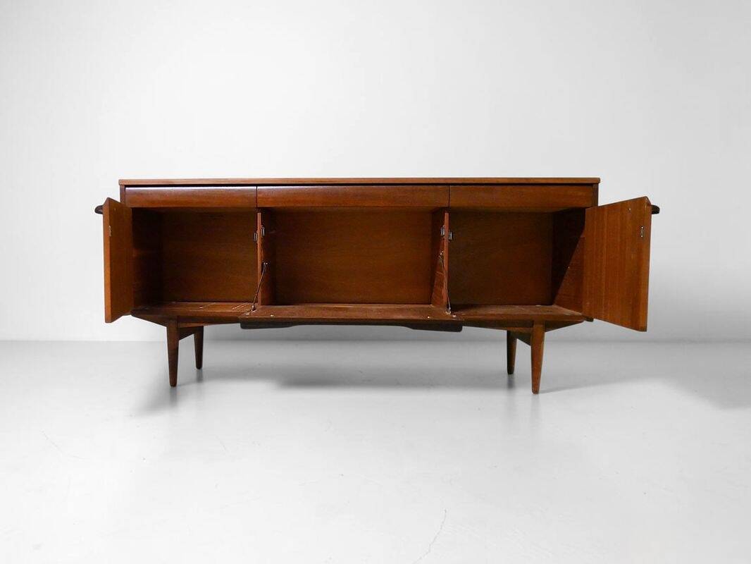 Scandinavian teak sideboard - Vintage 1960s 1970s