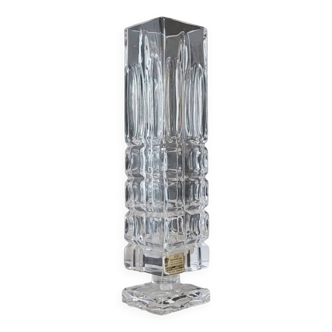 Vintage Beyer crystal vase