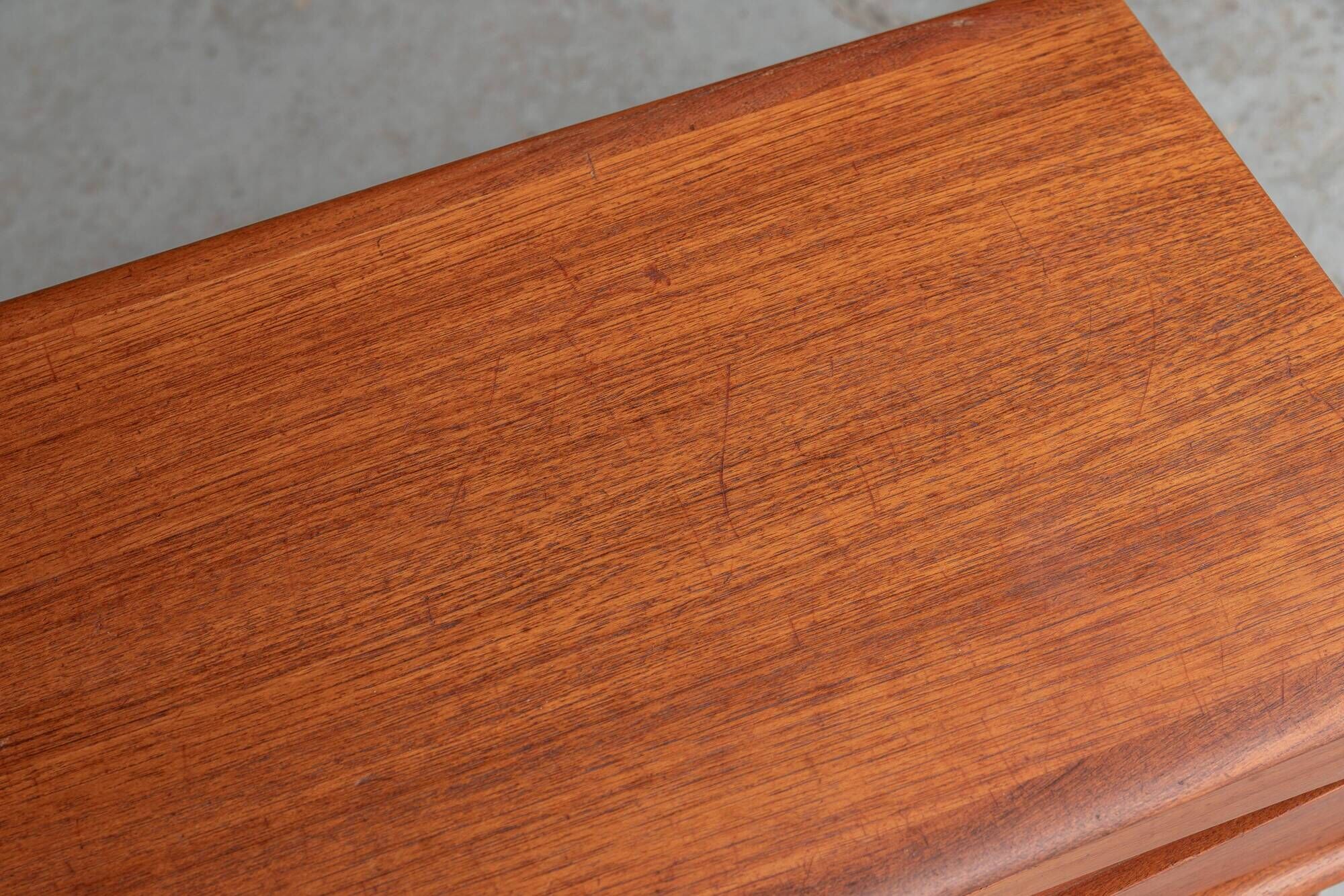 Rare chest of drawers by Rimbert Sandholt, Denmark, 1960's