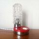 Space age night light glass 1970