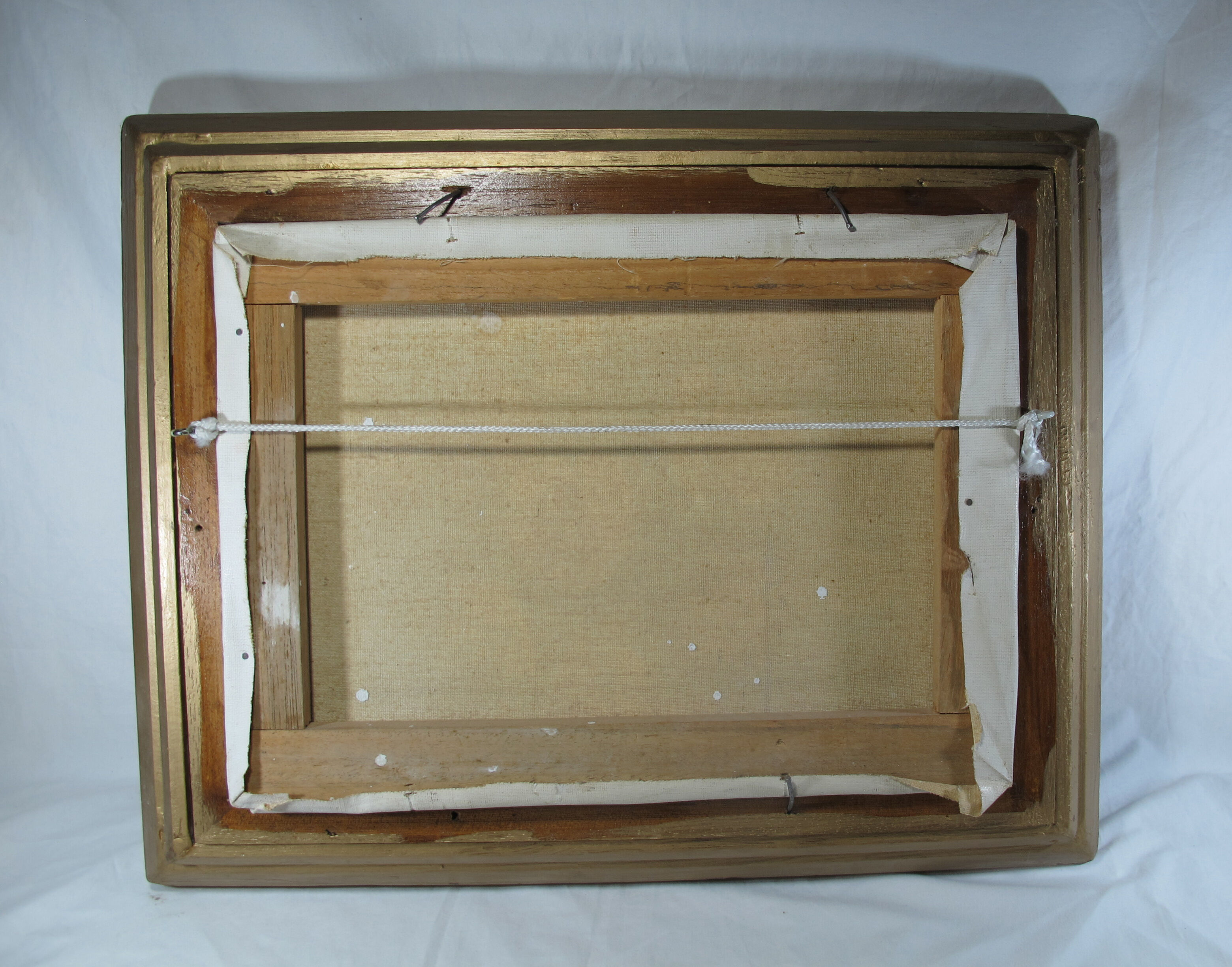 Oil on canvas still life vase bouquet of flowers signed