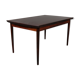 Extensive dining table in rosewood, manufactured in denmark, 1950s