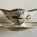 Gien bird décor 1900