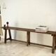 Antique farmhouse bench in solid wood – 19th century