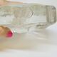 Vintage Walther Glas Germany Glass Soliflore Vase with Lily Decor