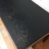 Flat desk black laqué tray 1950