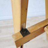 Vintage Trieste Folding Wooden Chair by Aldo Jacober, 1970s