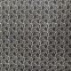 Antique black and gold faux bamboo fireplace screen