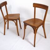 Paire de chaises bistrot Baumann