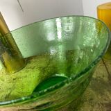 Saladier en verre bullé Biot