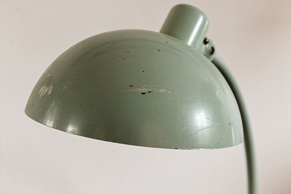 Lampe de bureau rotule vert céladon