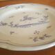 Plate in faience of Moustiers Martres Tolosane