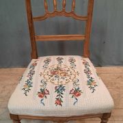 Upholstered low chair